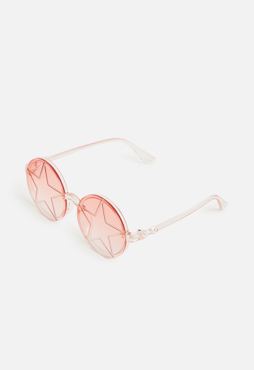 Pop Candy - Girls star round sunnies - pink