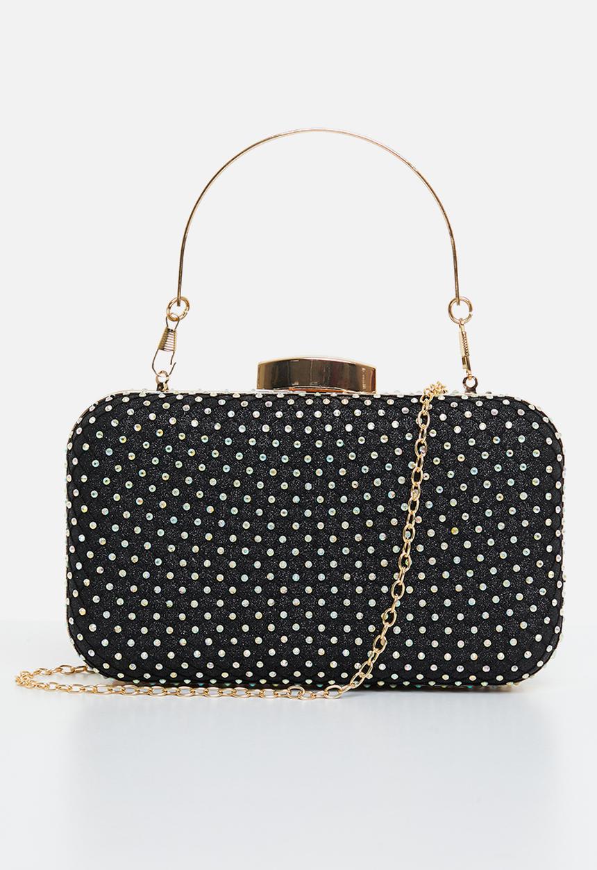 MILLA - Kim clucth bag - black