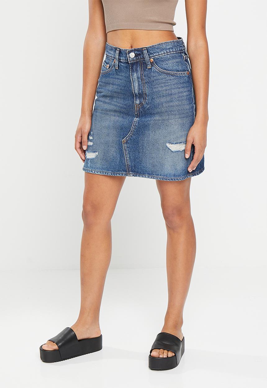 Levi’s® - High rise decon iconic skirt - blue