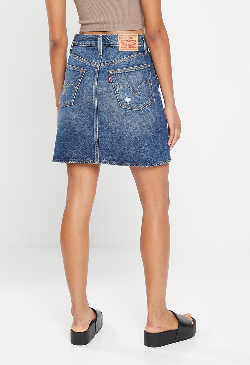 Levi’s® - High rise decon iconic skirt - blue