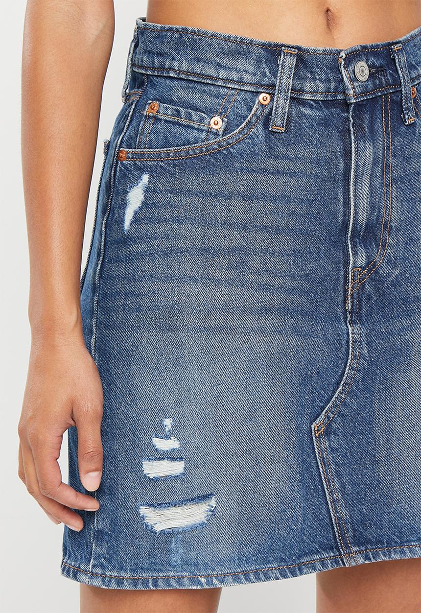 Levi’s® - High rise decon iconic skirt - blue