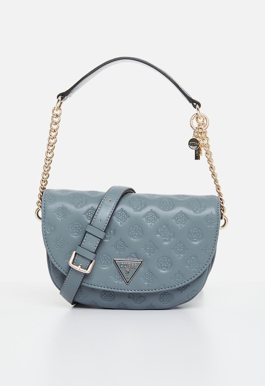 GUESS - La femme flap shoulder bag - slate