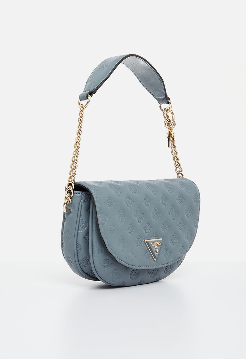 GUESS - La femme flap shoulder bag - slate