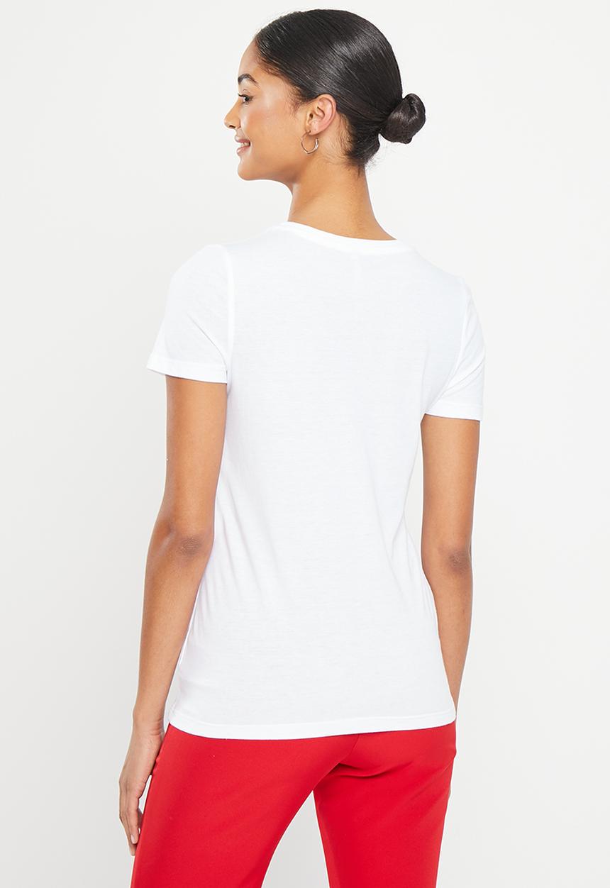 HAILYS - T-shirt - white