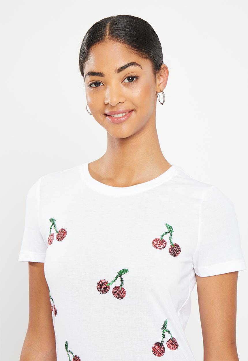 HAILYS - T-shirt - white