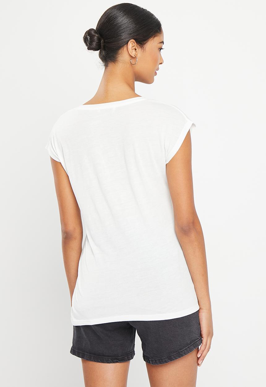 HAILYS - T-shirt - white