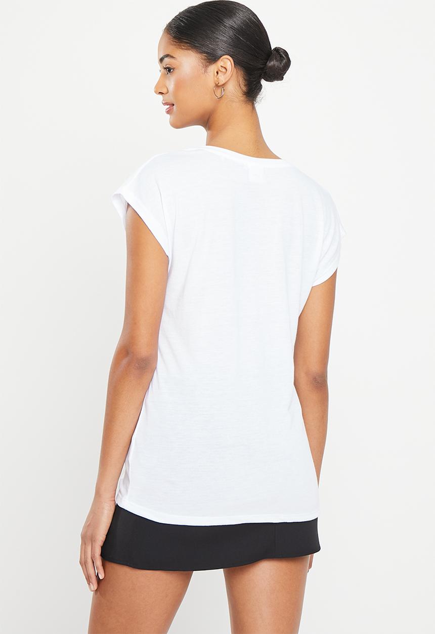 HAILYS - T-shirt - white