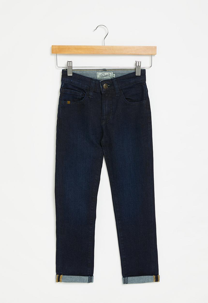 POLO - Boys pjc slim fit jean - dark wash