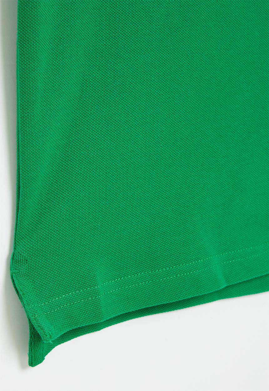 POLO - Boys classic short sleeve golfer - green