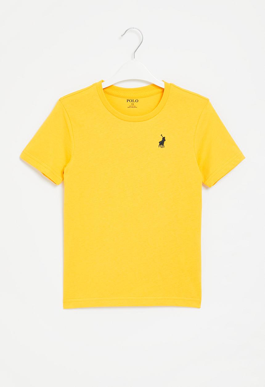 POLO - Boys classic short sleeve tee - yellow