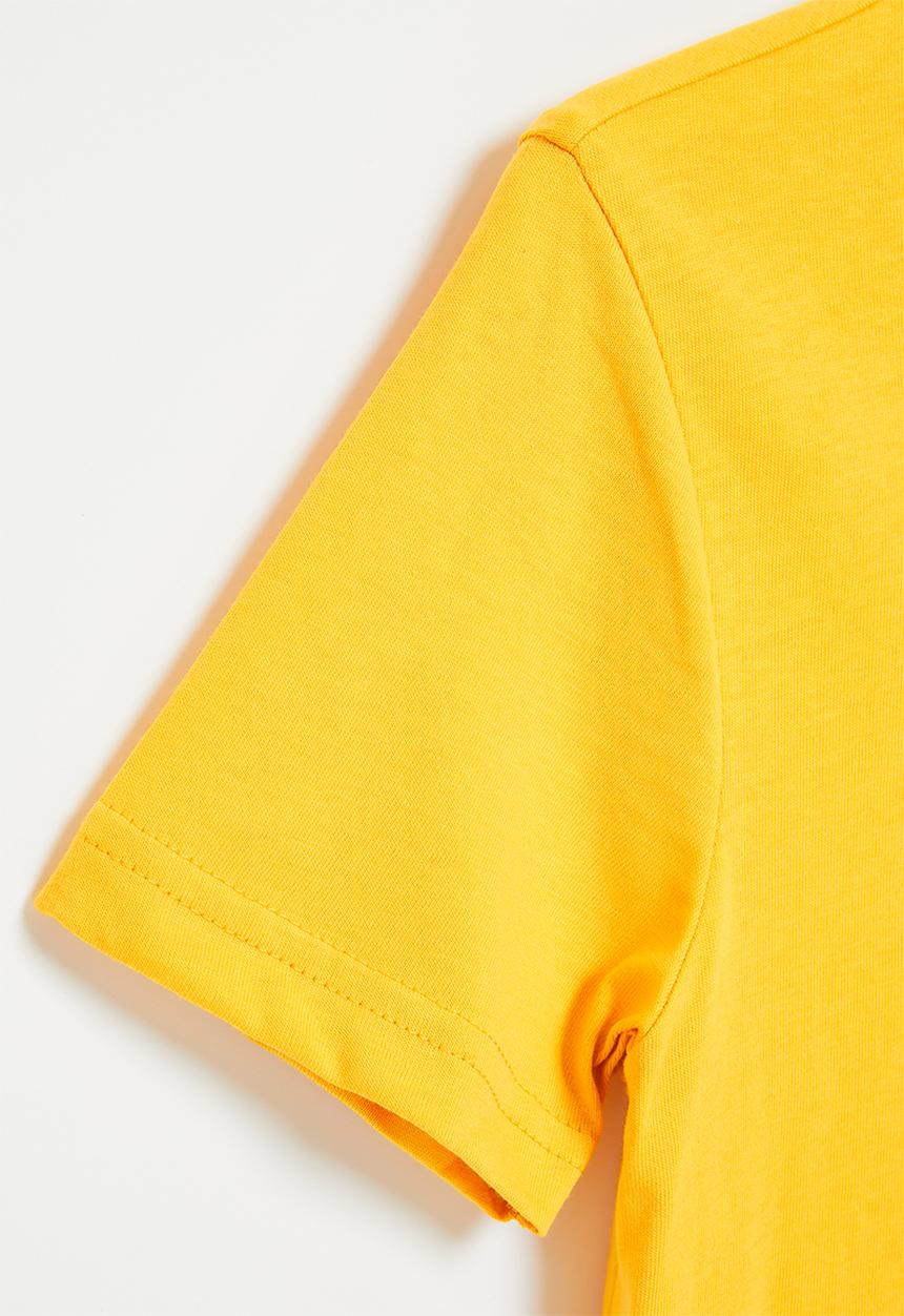 POLO - Boys classic short sleeve tee - yellow