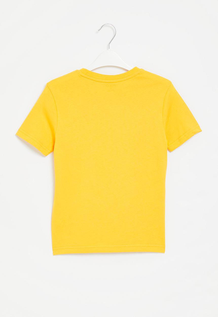 POLO - Boys classic short sleeve tee - yellow