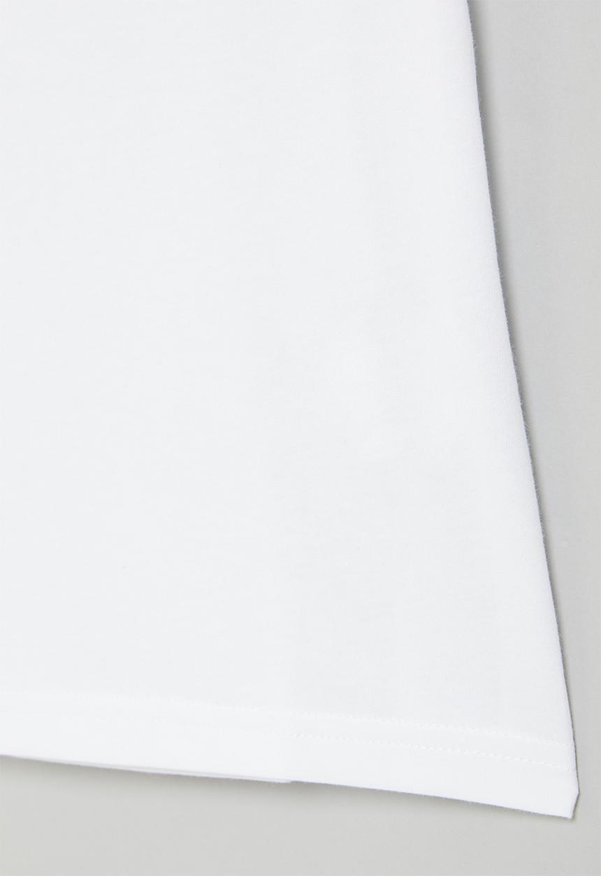 POLO - Boys printed short sleeve tee - white