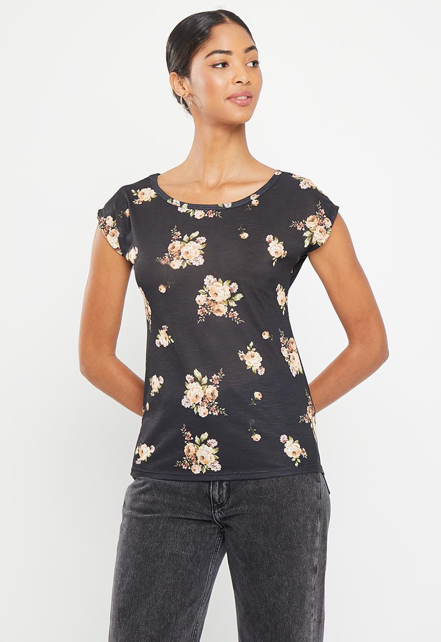 HAILYS - Short sleeve tee - black