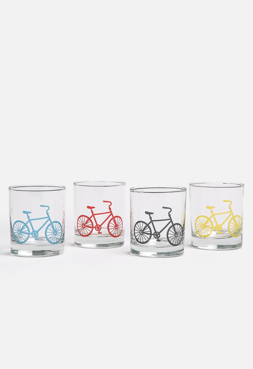 Superbalist Bar & Wine - Set of 4 Bicycle Glasses