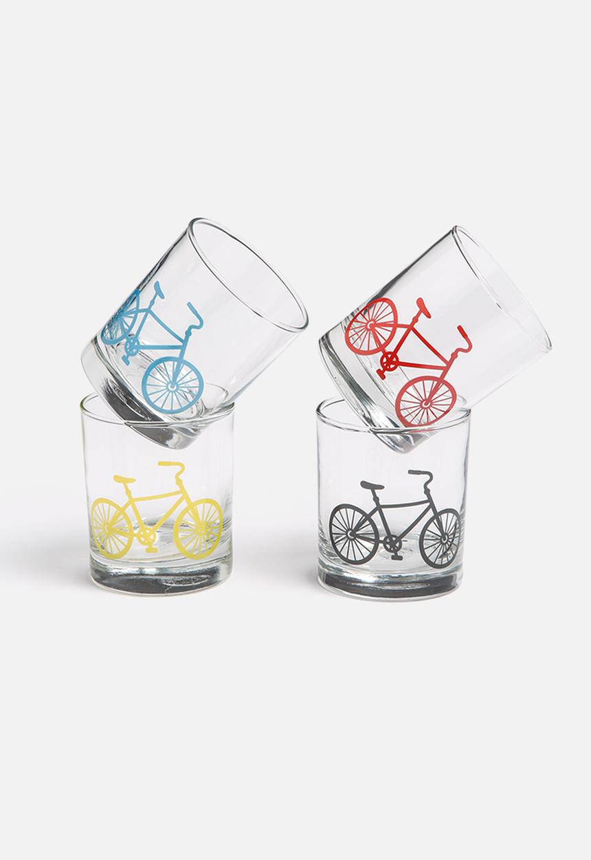 Superbalist Bar & Wine - Set of 4 Bicycle Glasses