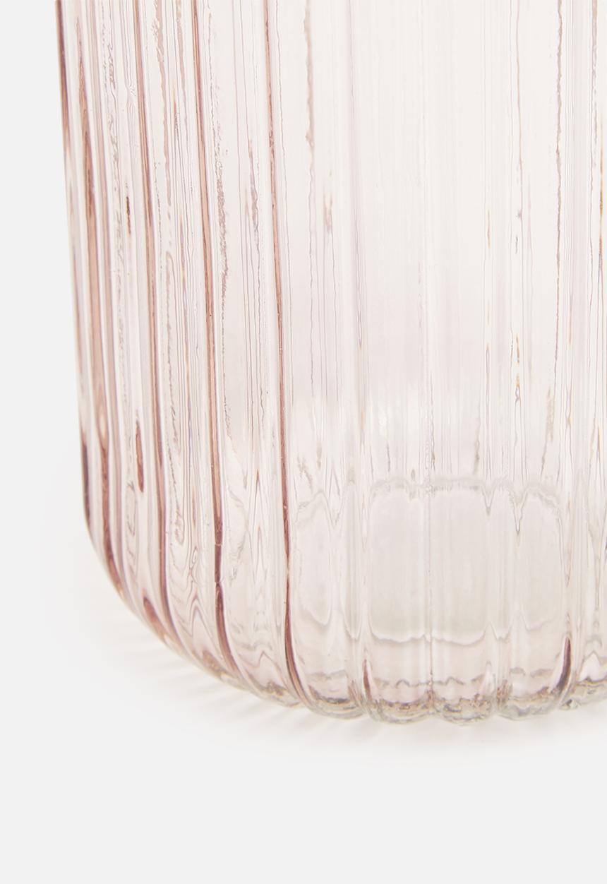 H&S - Cellow vase - peach