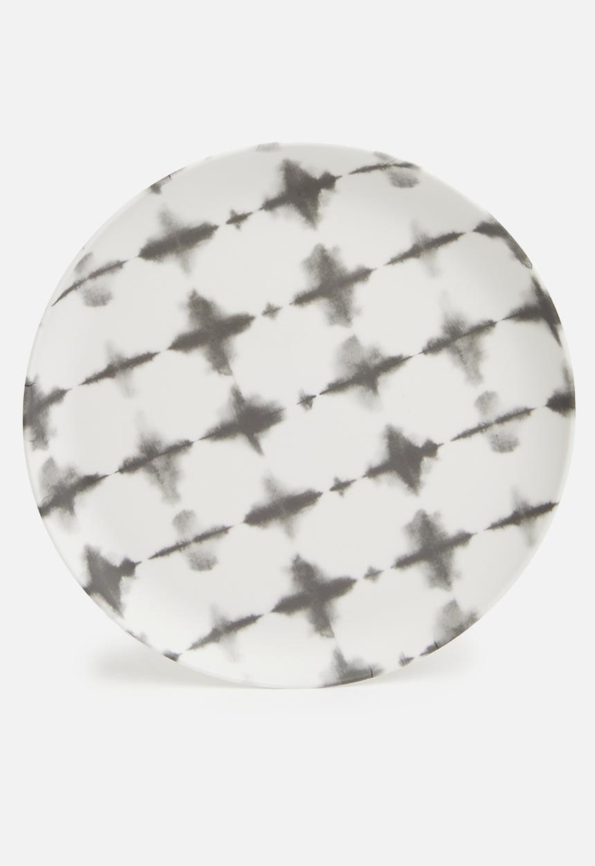 Excellent Houseware - Melamine plate set of 6 - multi