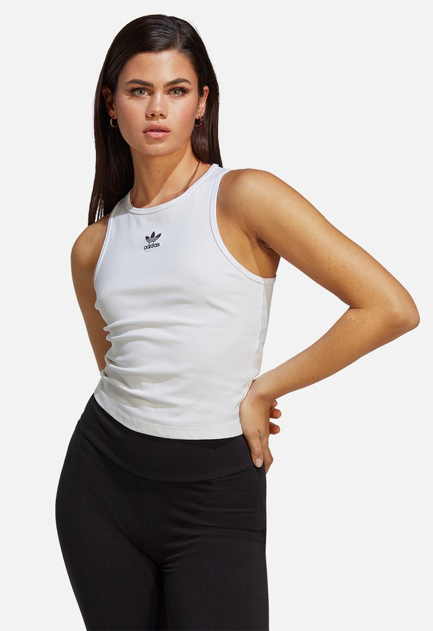 adidas Originals - Tank rib - white