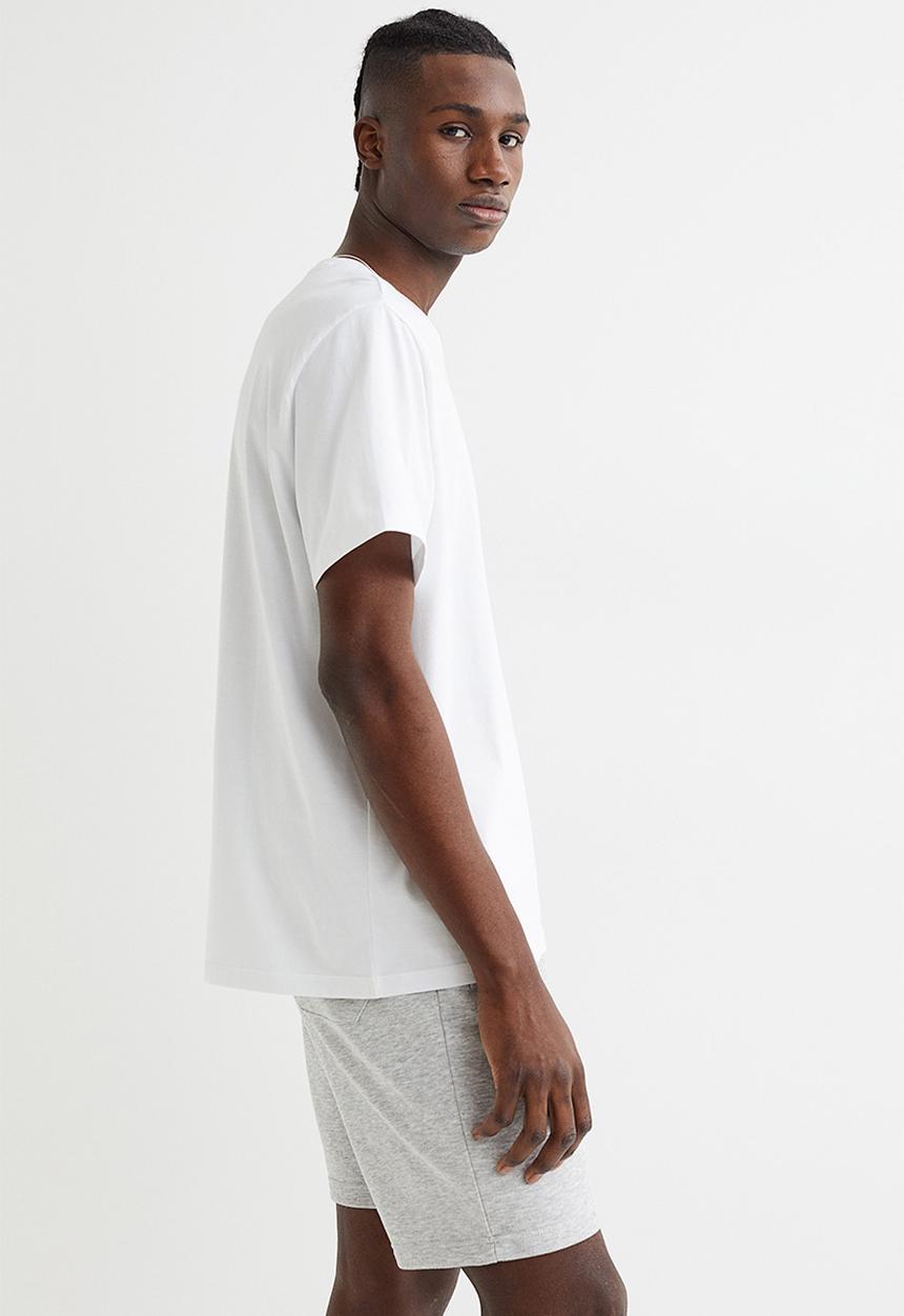 H&M - Regular fit COOLMAX® T-shirt - white