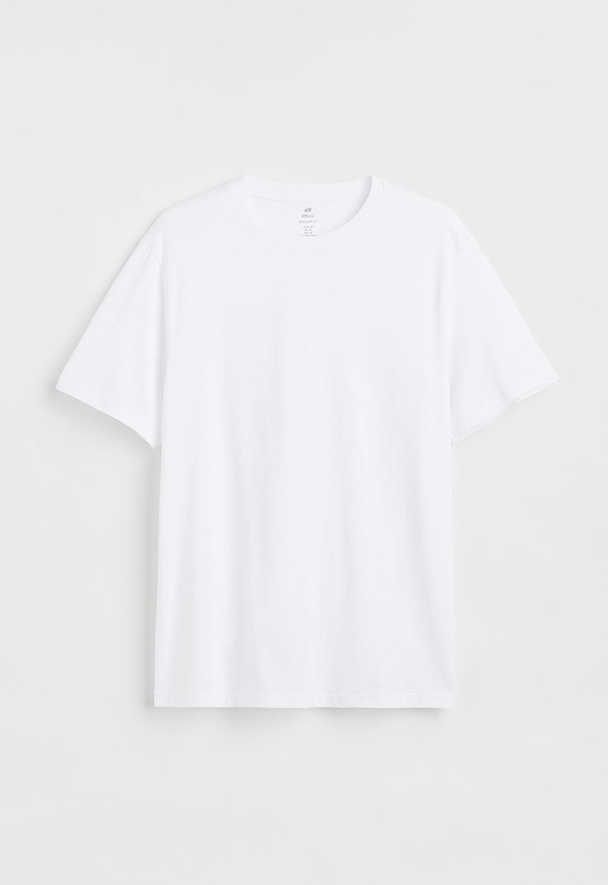 H&M - Regular fit COOLMAX® T-shirt - white