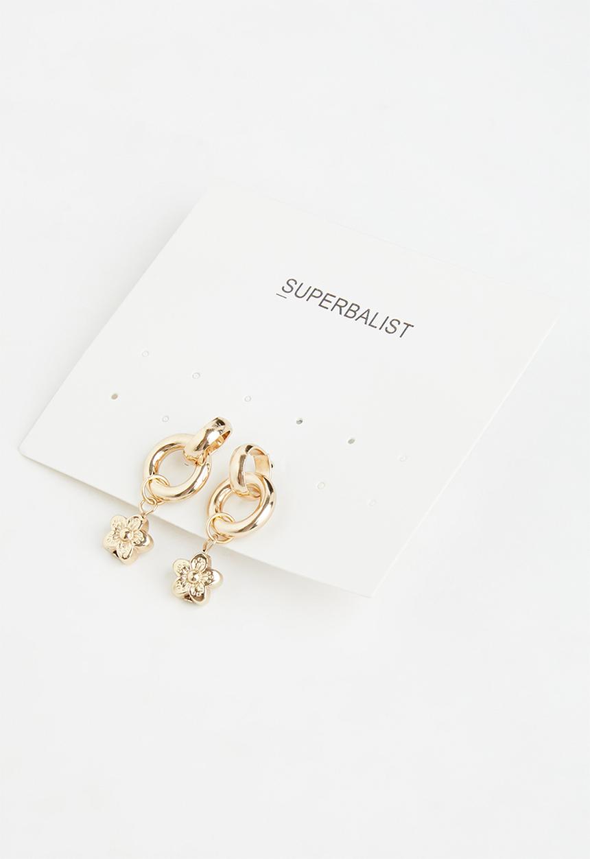 Superbalist - Clover shape earrings - gold