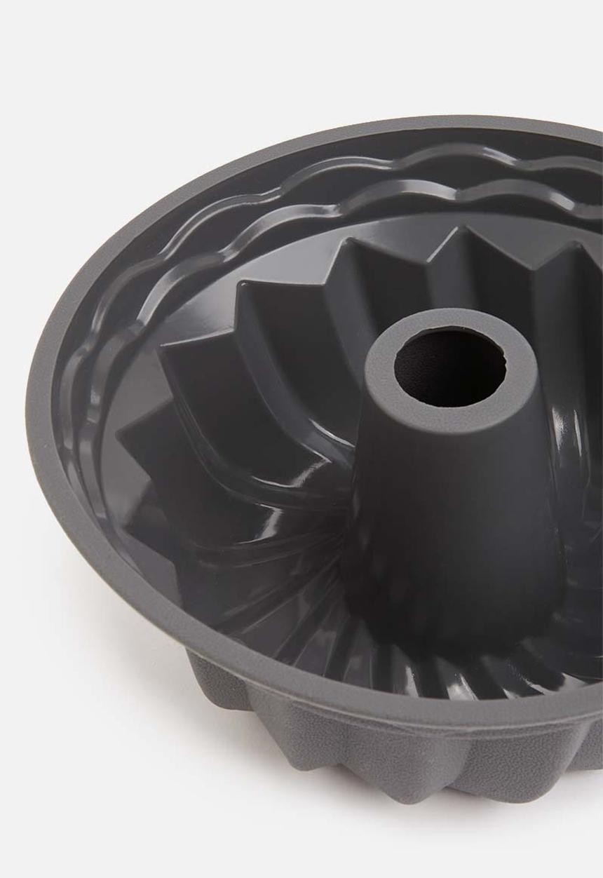 Excellent Houseware - Round cake tin - charcoal