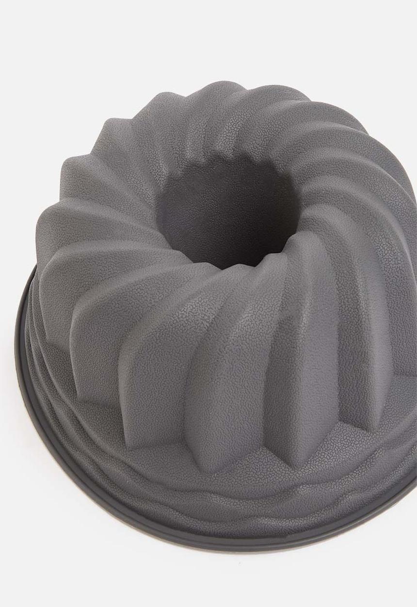 Excellent Houseware - Round cake tin - charcoal
