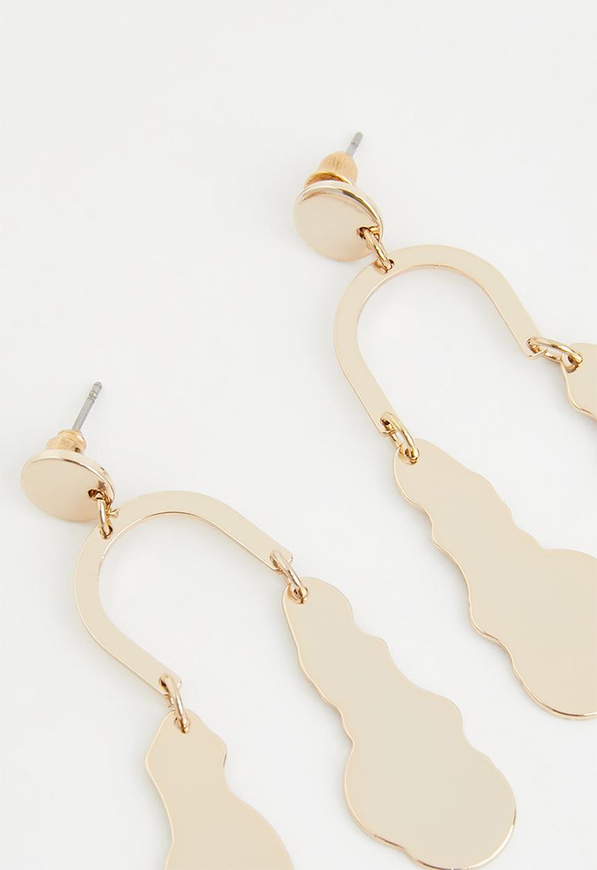 Superbalist - Ann statement earrings - gold