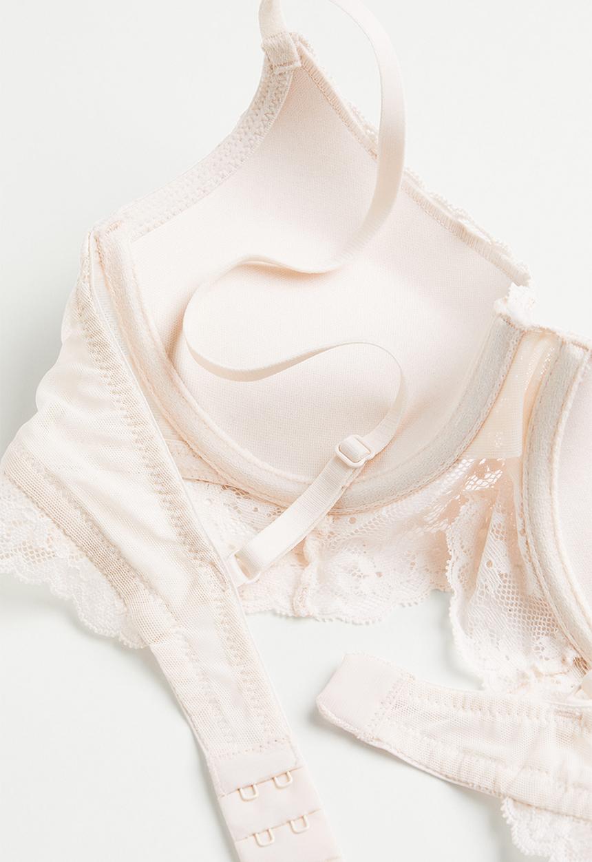 H&M - Push-up bralette - cream
