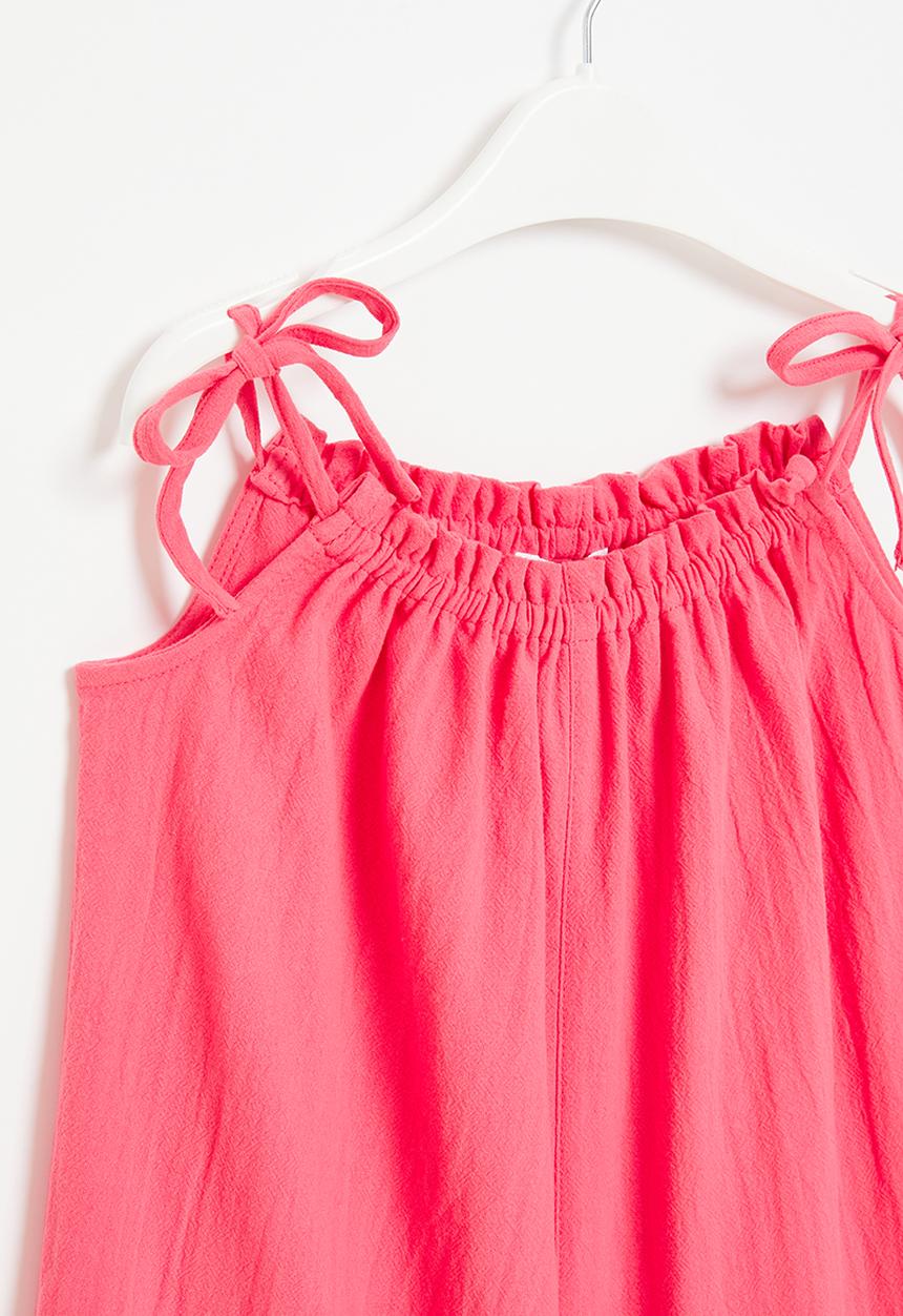 Superbalist - Summer strappy playsuit - pink