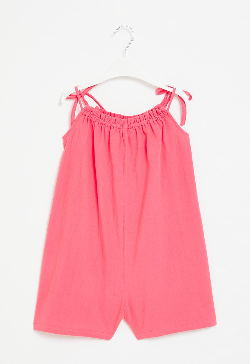 Superbalist - Summer strappy playsuit - pink