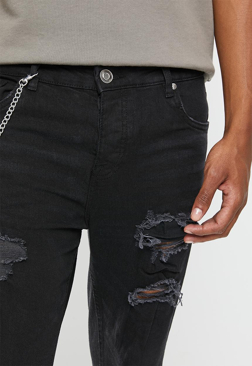 Brave Soul - Mjn-drogo chain skinny - black