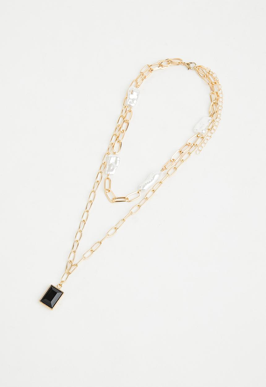 Superbalist - Heart padlock necklace - gold