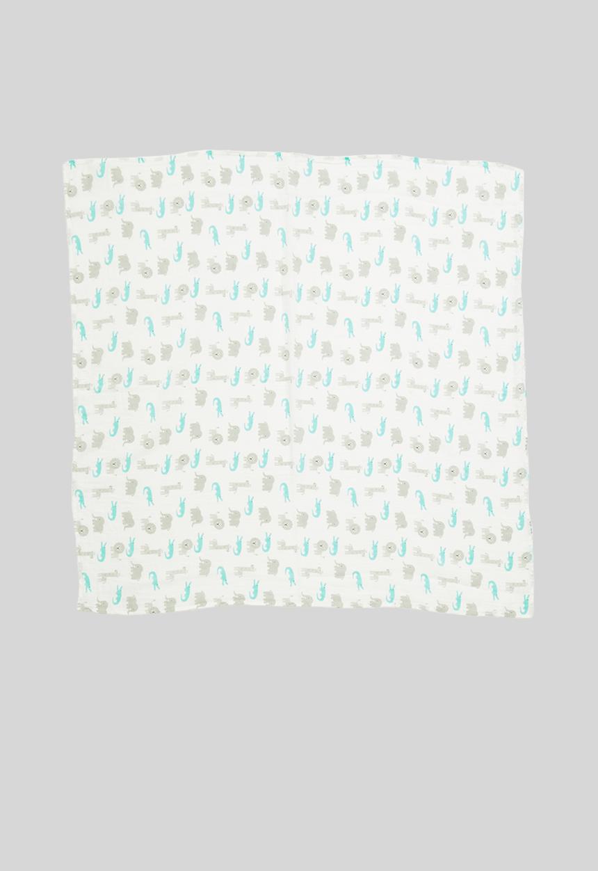 Pop Candy - Baby elephant blanket - white