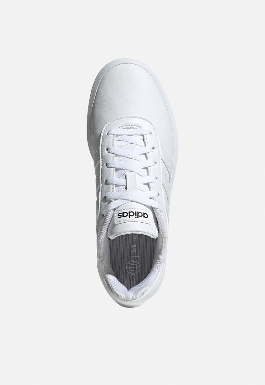 adidas Originals - Court platform - ftwr white/ftwr white/core black
