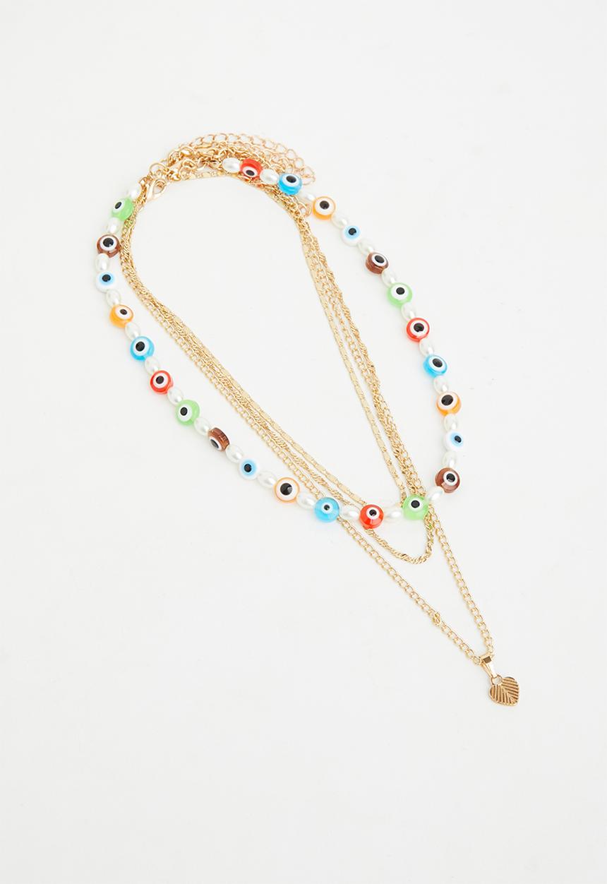 Superbalist - Mimi layered beaded necklace - multi