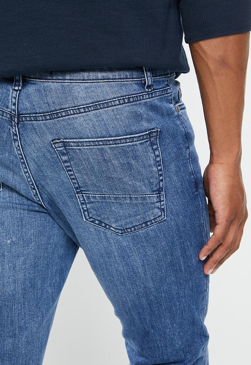 Brave Soul - Mjn-donte super skinny - mid blue