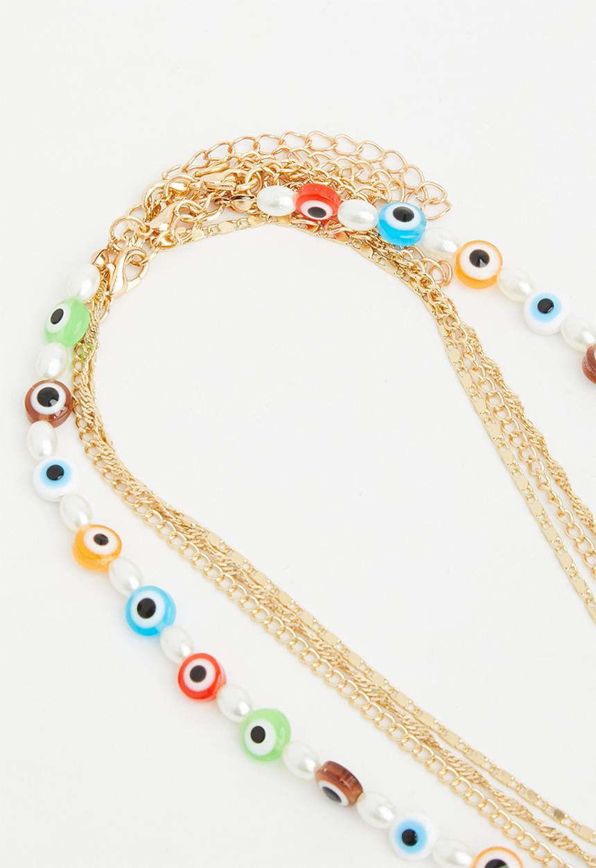 Superbalist - Mimi layered beaded necklace - multi