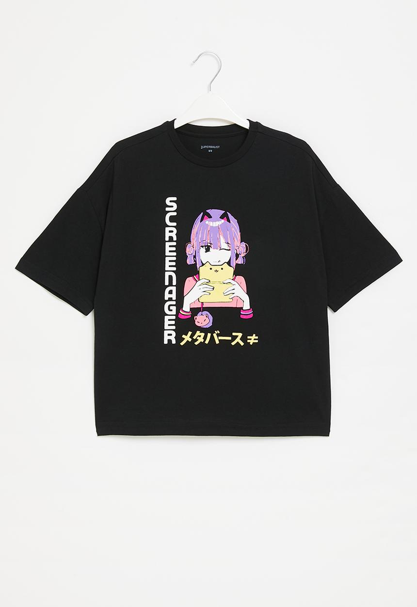 Superbalist - Oversized T-shirt - black
