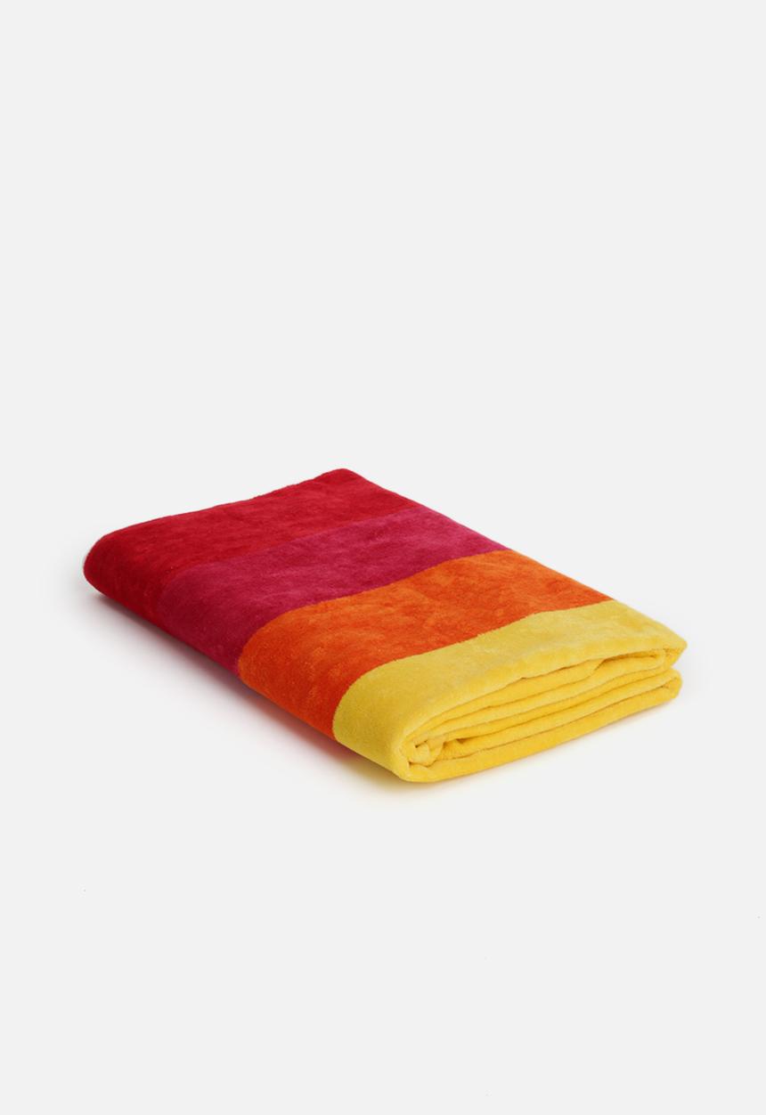 Superbalist Towels - Multi Stripe Towel