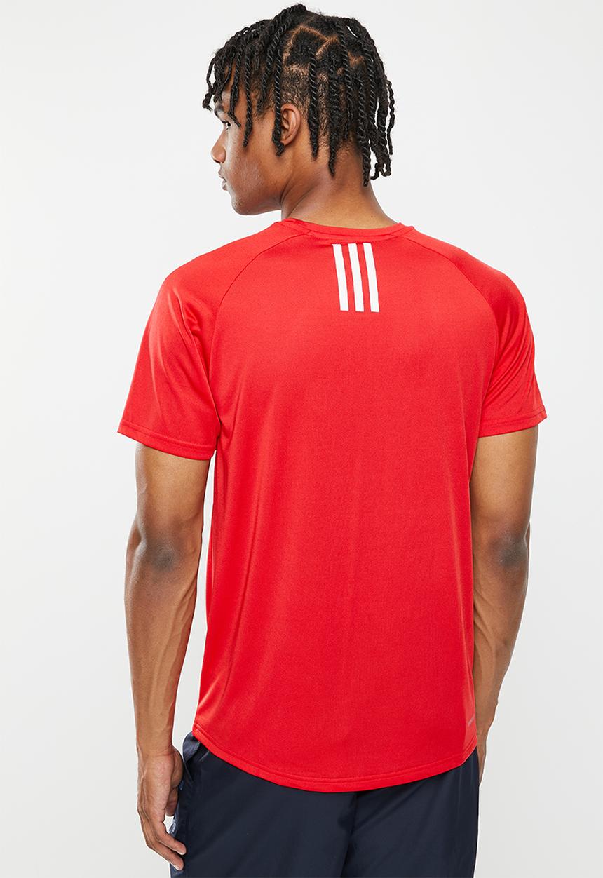 adidas Performance - M pl t  2 - scarlet/white