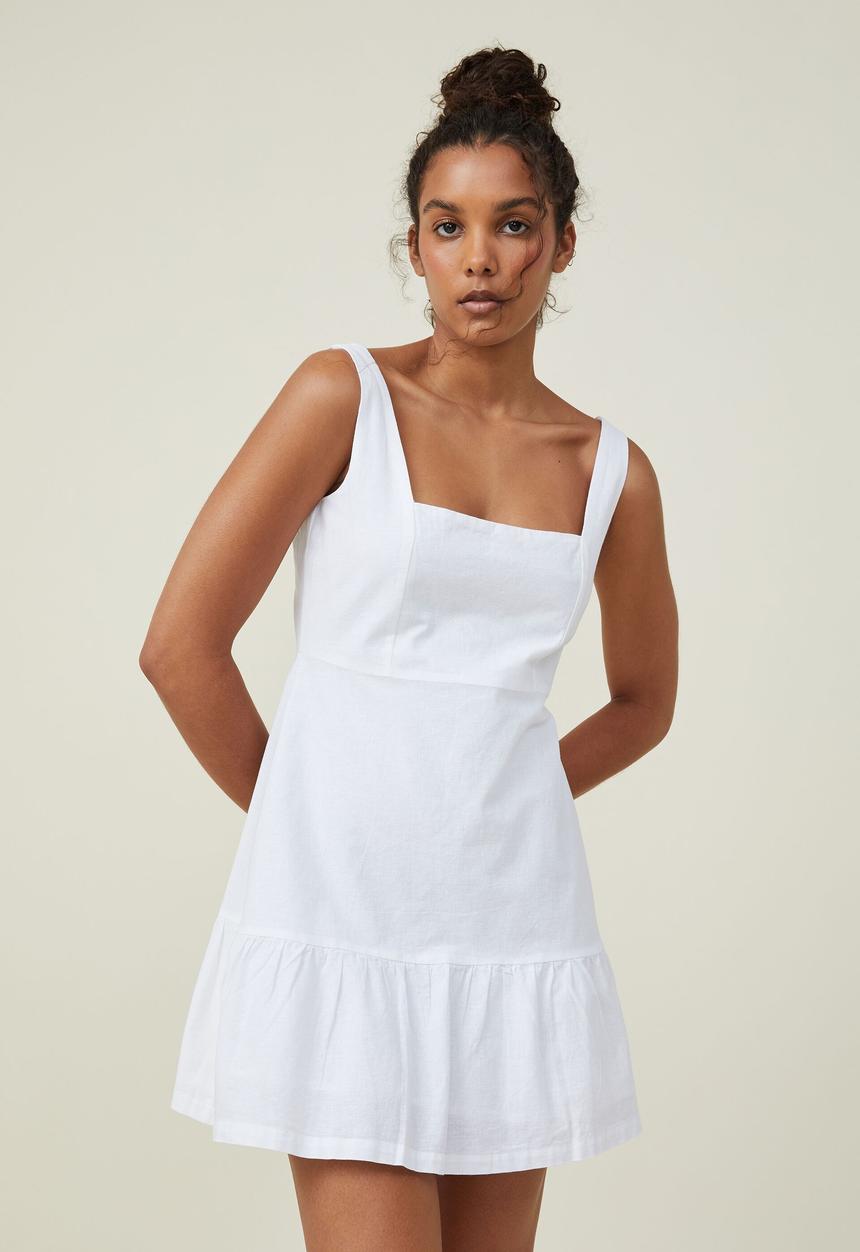 Cotton On - Whitney mini dress - white