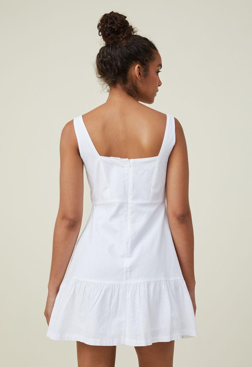 Cotton On - Whitney mini dress - white