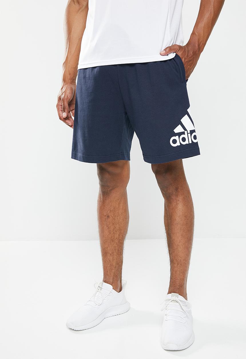 adidas Performance - M mh bosshortft - legend ink/white