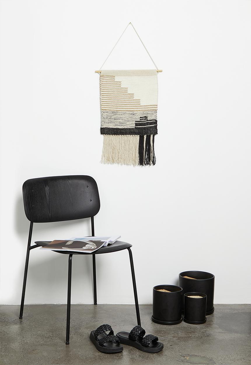 Sixth Floor - Komodo woven wall hanging - multi