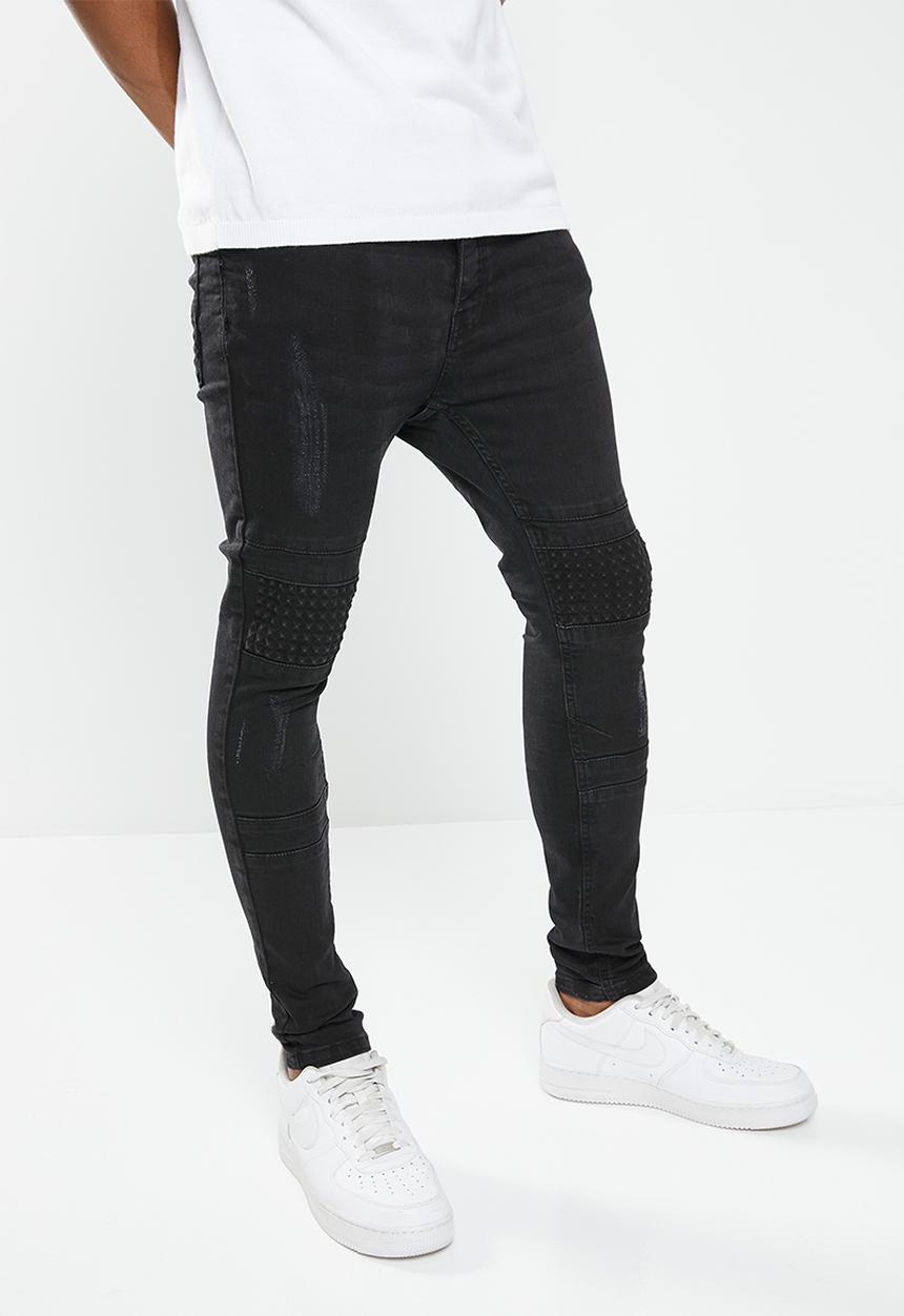 Brave Soul - Mjn-jovi distressed slim - black