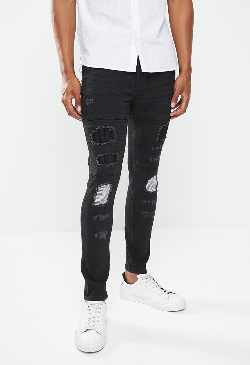 Brave Soul - Mjn-prince biker cut panel - black