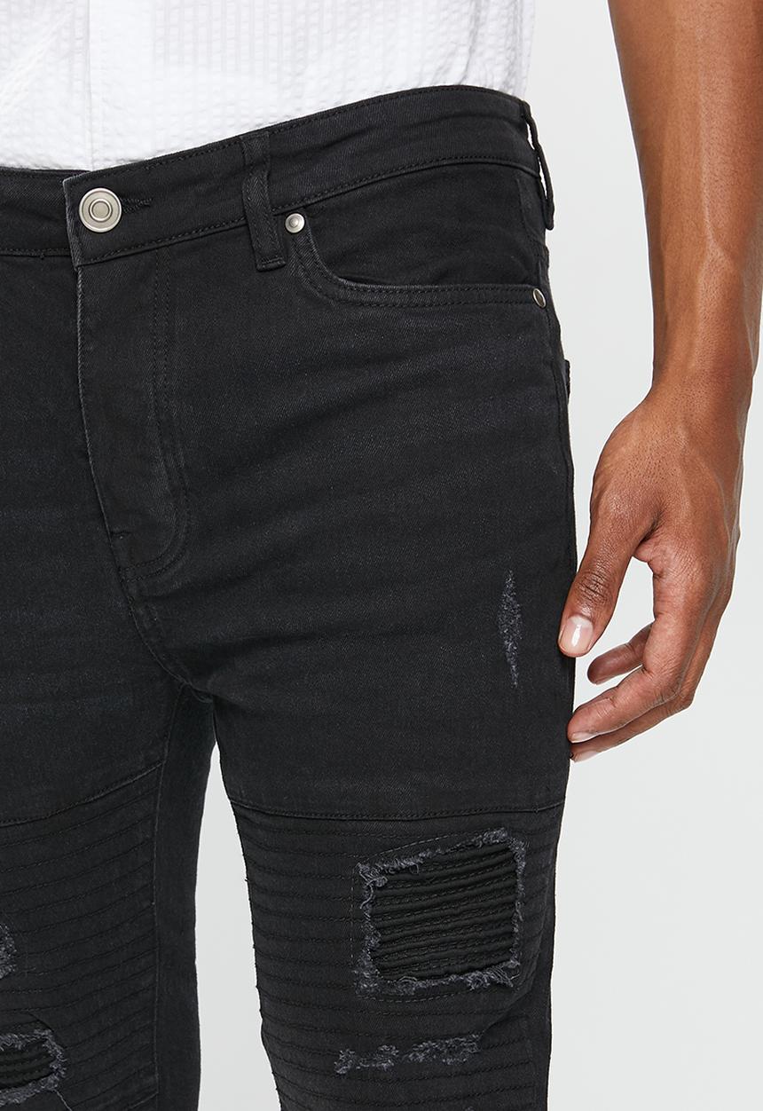 Brave Soul - Mjn-prince biker cut panel - black