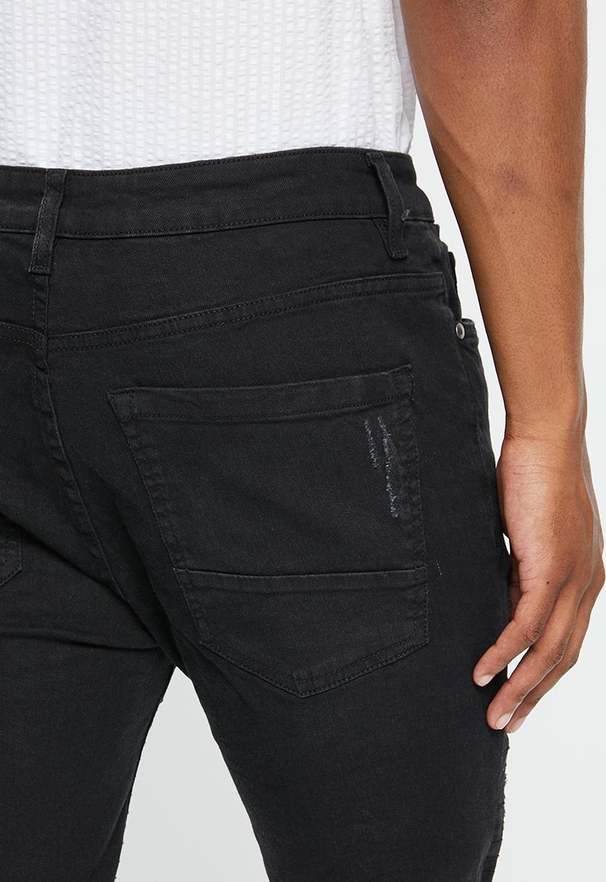 Brave Soul - Mjn-prince biker cut panel - black